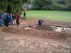 Cutting sleepers, chainsaw wins.