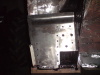 that's it, ready to well in.  6mm holes for through welding (instead on spot welding).  All painted behind it.