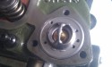 modified 74'C thermostat, 5off 3mm holes for bypass when shut.