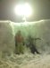 Dan & me, we've been diving into the snow at the side of the road.  Too many beers perhaps.