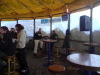 Umberballa bar, snow over half way up the wall.