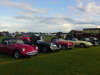 some of the cars people brought to the revival car show.