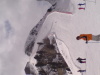 The most people we saw on the piste