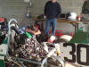 Trevor fitting clutch, Mark, peter, Colin 